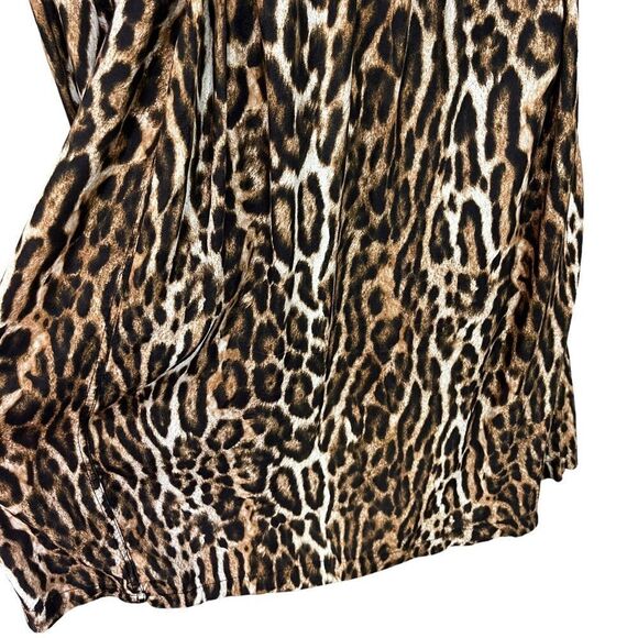 R13 Smoking Robe with Piping in Leopard Small - Picture 11 of 16